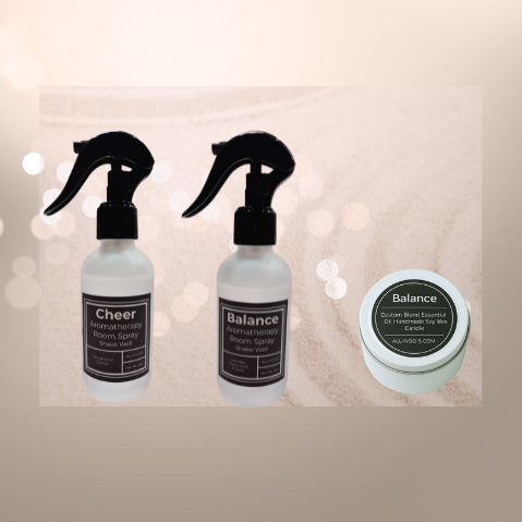 Ditch Synthetic Room Sprays: The Natural Power of Aromatherapy with Cheer and Balance aromatherapy sprays