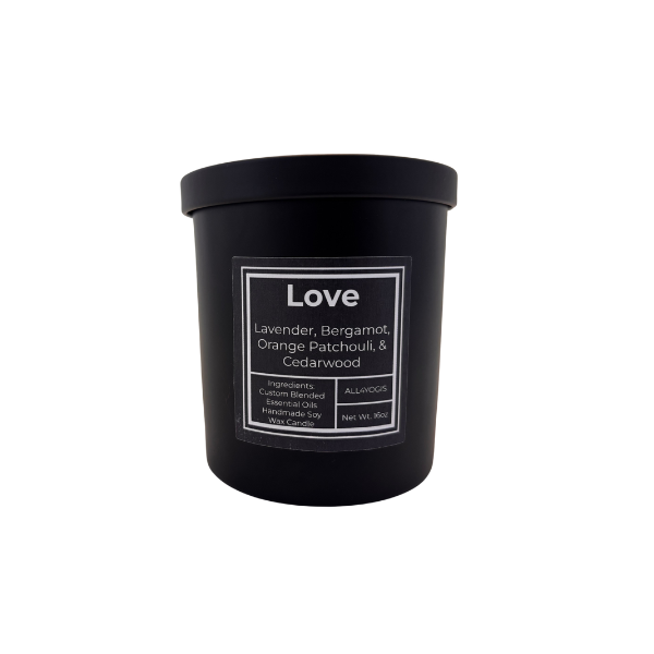 Love 10oz Glass Candle